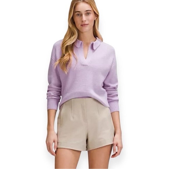 Lululemon Collared Merino Wool Blend Sweater - Picture 12 of 12